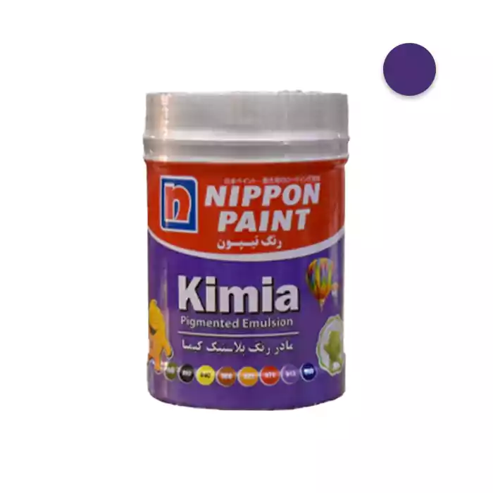 مادر رنگ پلاستیک کیمیا نیمی قرمز بنفش سبز سورمه ای