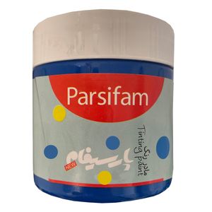 مادر رنگ آکریلیک پلاستیک پارسیفام نیمی آبی ( 36 عددی )