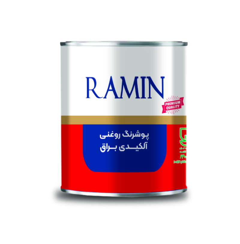 روغنی براق سفید رامین گالن ( 4 عددی )